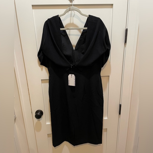 🆕 NWT Dress the Population Louisa Flutter Sleeve Dress - Picture 3 of 7